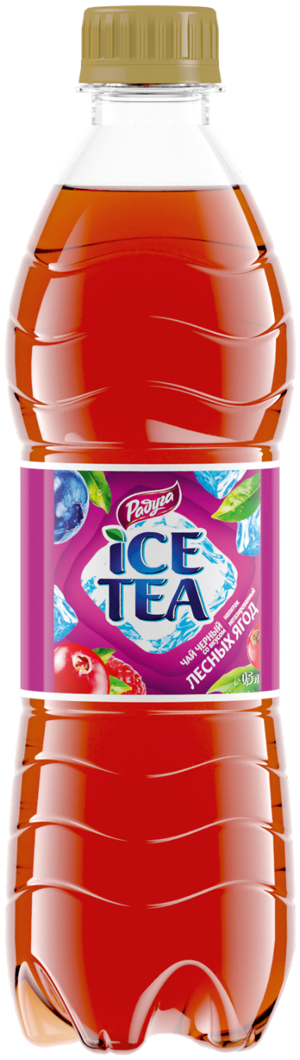 Напиток безалкогольный негазированный "Холодный чай со вкусом лесных ягод" ТМ Радуга